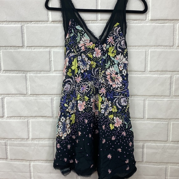 Free People Dress “Longwood Printed Slip” XS - Picture 3 of 10